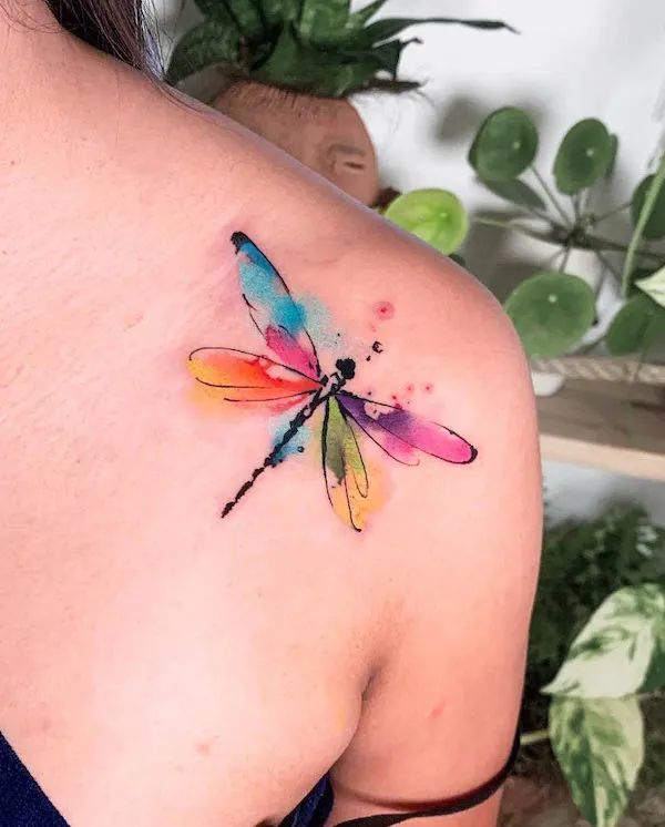 tatuagem aquarela