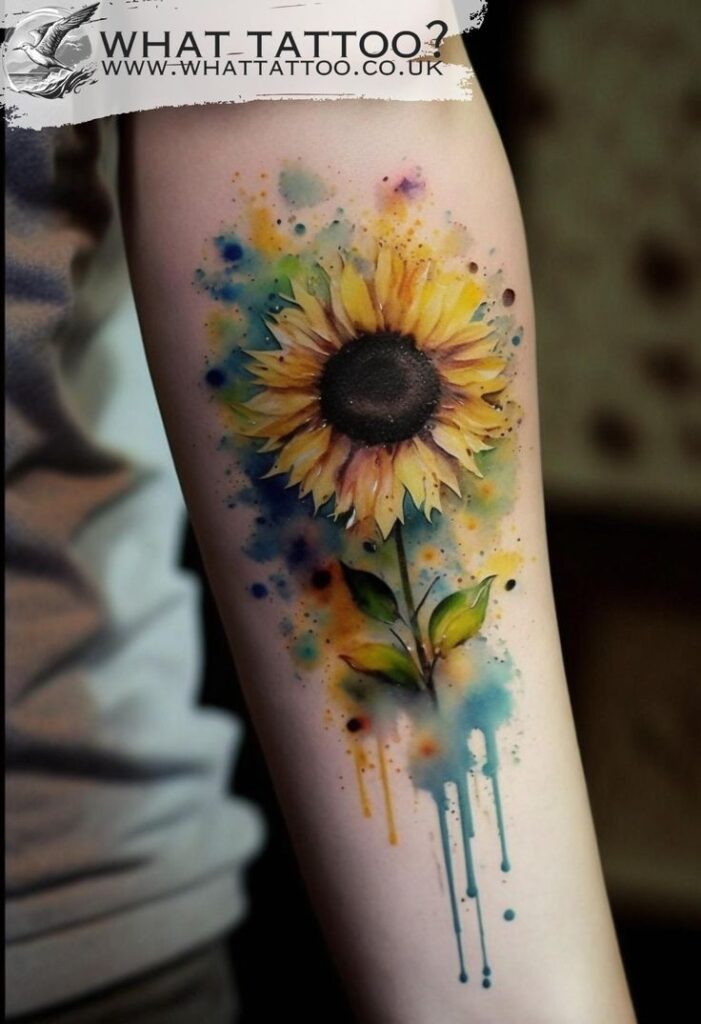 tatuagem aquarela