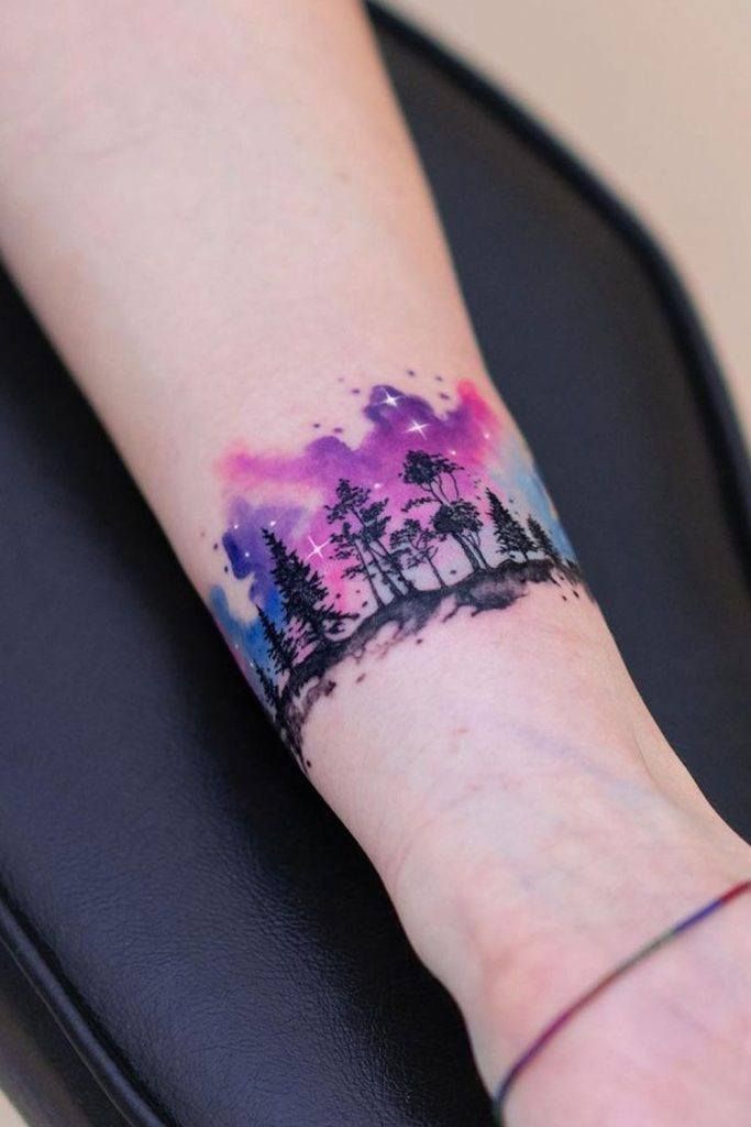 tatuagem aquarela