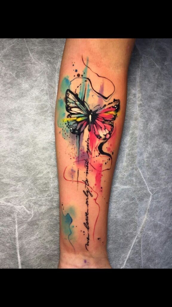 tatuagem aquarela