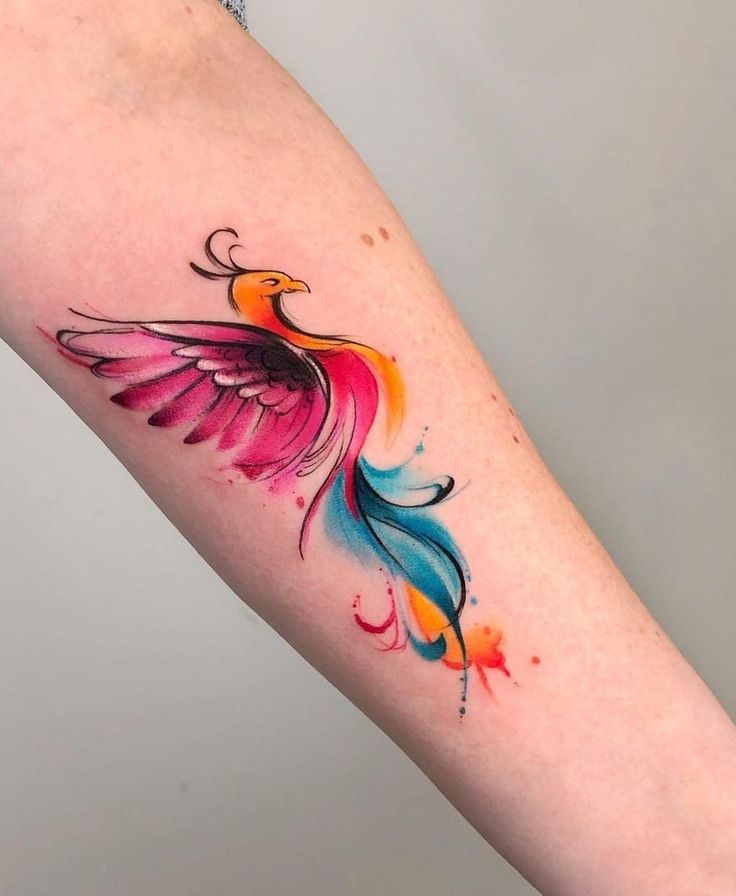 tatuagem aquarela