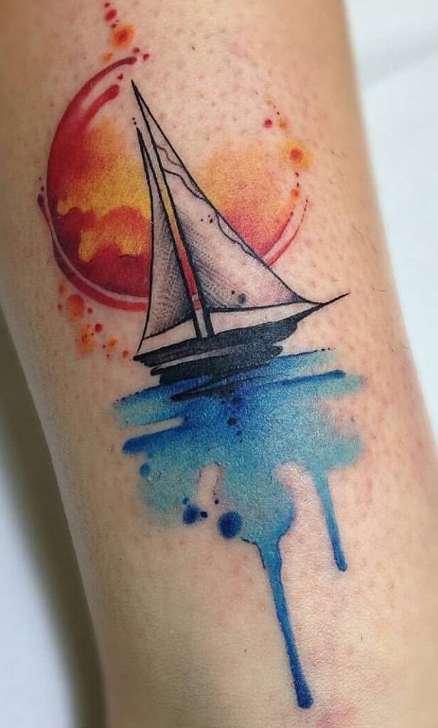 tatuagem aquarela