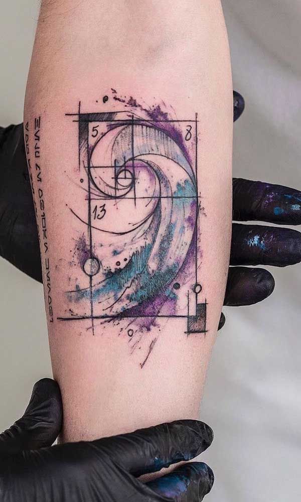 tatuagem aquarela