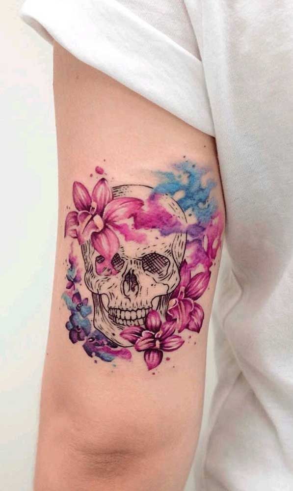 tatuagem aquarela