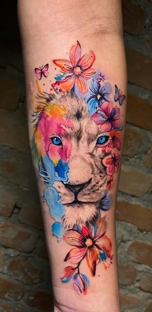 tatuagem aquarela